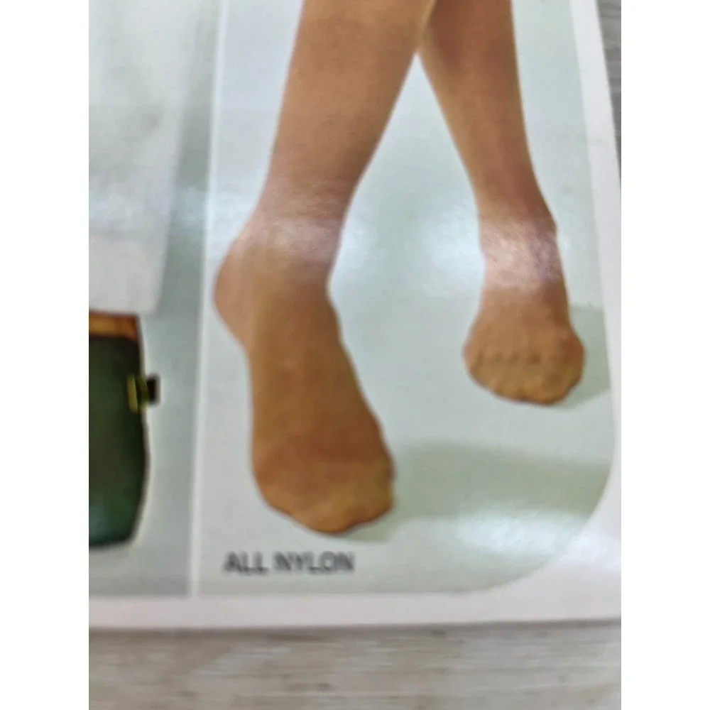 Sears Cling-Alon Ultra Sheer Stockings  Mocha‎ Classic  Size B 10-11